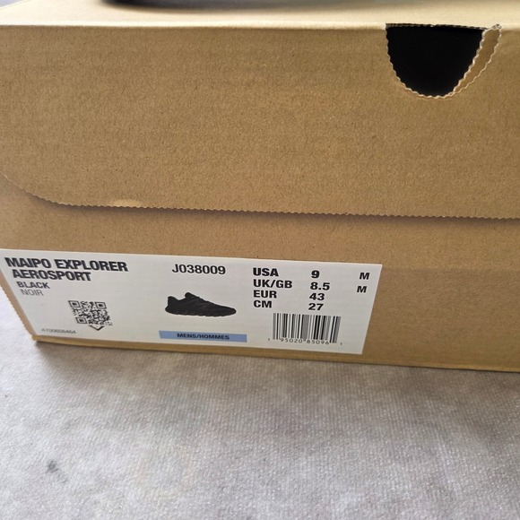 Merrell Maipo Explorer Aerosport Mens 9 Black Hiking Shoes Sneakers J038009 NEW main image 7